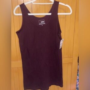 Misses   tunic layering /size large / Percy plum